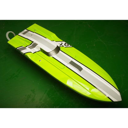 DTRC Kevlar Remote Control Racing Boat X79 RC Electric Ship Cooling System Brushless Motor ESC 3KG Servo Painted No Battery