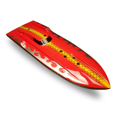 DTRC X79 Kevlar Boat Hull for Remote Control High Speed Racing Boat RC DIY Model Ship Only for Advanced Player WITHOUT Hardware