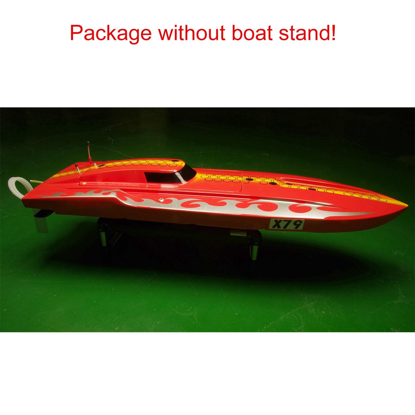 DTRC Kevlar Remote Control Racing Boat X79 RC Electric Ship Cooling System Brushless Motor ESC 3KG Servo Painted No Battery