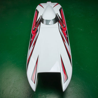 100KM/H Radio Control Racing Boats DTRC E33 Kevlar High Speed Boat Watercraft Model RTR Cooling System Servo Dual Motor ESC