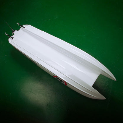 100KM/H Radio Control Racing Boats DTRC E33 Kevlar High Speed Boat Watercraft Model RTR Cooling System Servo Dual Motor ESC