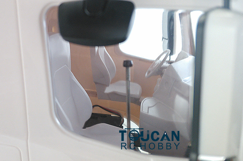 1/14 2Axles Unpainted Low Top RC Tractor Truck Radio Controlled Trailer Assembly KIT Motor Car DIY Hobby Model