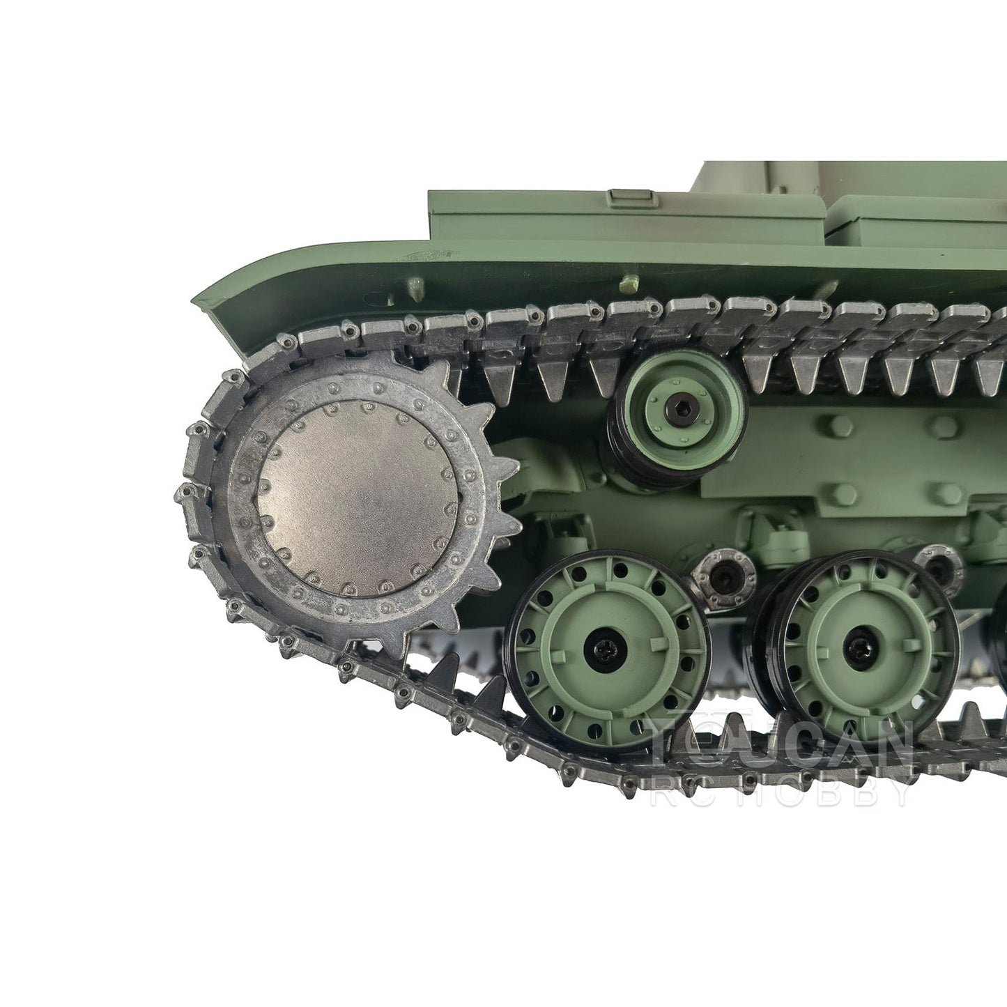 TOUCAN RC HOBBY Henglong 1/16 TK7.0 Promotion Soviet KV-2 RTR RC Tank 3949 FPV Barrel Recoil 360 Degrees Turret Smoke IR BB Metal Tracks Sprockets Idlers Wheels Gearbox