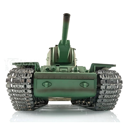 TOUCAN RC HOBBY Henglong 1/16 TK7.0 Soviet KV-2 RTR RC Tank 3949 FPV 360 Degrees Turret Barrel Recoil BB IR Metal Sprockets Idlers Road Wheels Tracks Gearbox