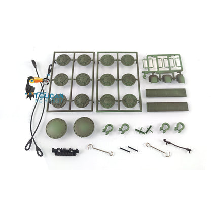 TOUCAN RC HOBBY Henglong 1/16 Soviet KV-2 Giant 3949 RTR RC Tank Decoration Plastic Parts Bag