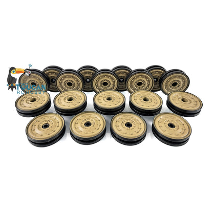 TOUCAN RC HOBBY Plastic Sprockets Road Wheels Idlers Accessories Pack Mud Plate Decal Tracks For Henglong DIY 1/16 RC 3888A Tank Model Parts