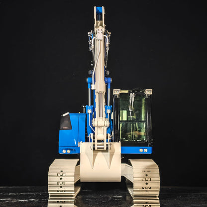 JDM-208 1/14 Metal RC Hydraulic Tracked Excavator R920 3CH 2Arms Remote Control Digger Model Flysky ST8 Radio No Sounds RTR