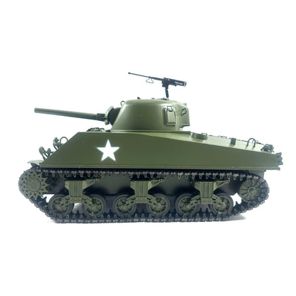 Mato 100% Metal Painted 1/16 RC Tank M4A3 Sherman Radio Controllled Military Models BB Version KIT 1230 DIY Electric Vehicles