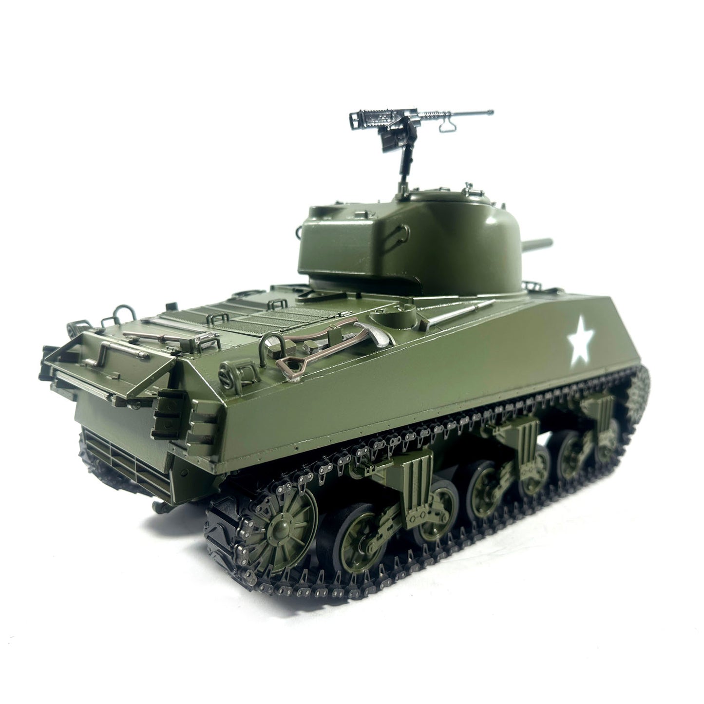 1/16 Mato Infrared Ver M4A3 Sherman KIT Metal Remote Controlled Tank 1230 Barrel Recoil Gearbox WITHOUT Radio Battery Receiver