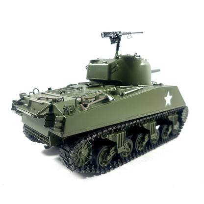 1/16 Mato Infrared Ver M4A3 Sherman KIT Metal Remote Controlled Tank 1230 Barrel Recoil Gearbox WITHOUT Radio Battery Receiver