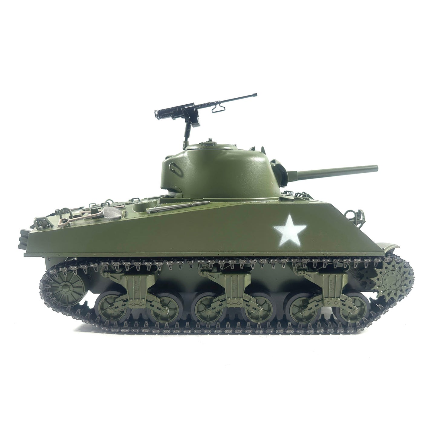 Mato 100% Metal Painted 1/16 RC Tank M4A3 Sherman Radio Controllled Military Models BB Version KIT 1230 DIY Electric Vehicles