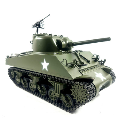 1/16 Mato Infrared Ver M4A3 Sherman KIT Metal Remote Controlled Tank 1230 Barrel Recoil Gearbox WITHOUT Radio Battery Receiver