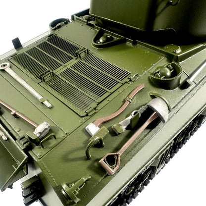 Mato 100% Metal Painted 1/16 RC Tank M4A3 Sherman Radio Controllled Military Models BB Version KIT 1230 DIY Electric Vehicles