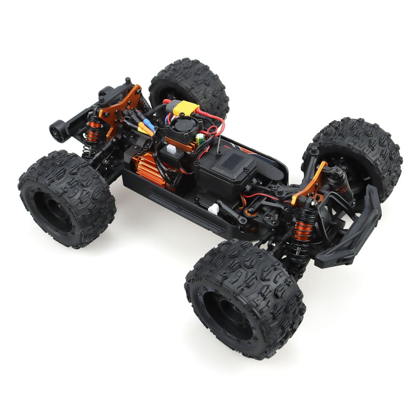 Fast Free Shipping 80KM/H ZD Racing 1/16 Radio Controlled Monster Truck MT-16 High Speed 4*4 RC Off Road Car RTR Wheelie Bar Metal CVD Chassis