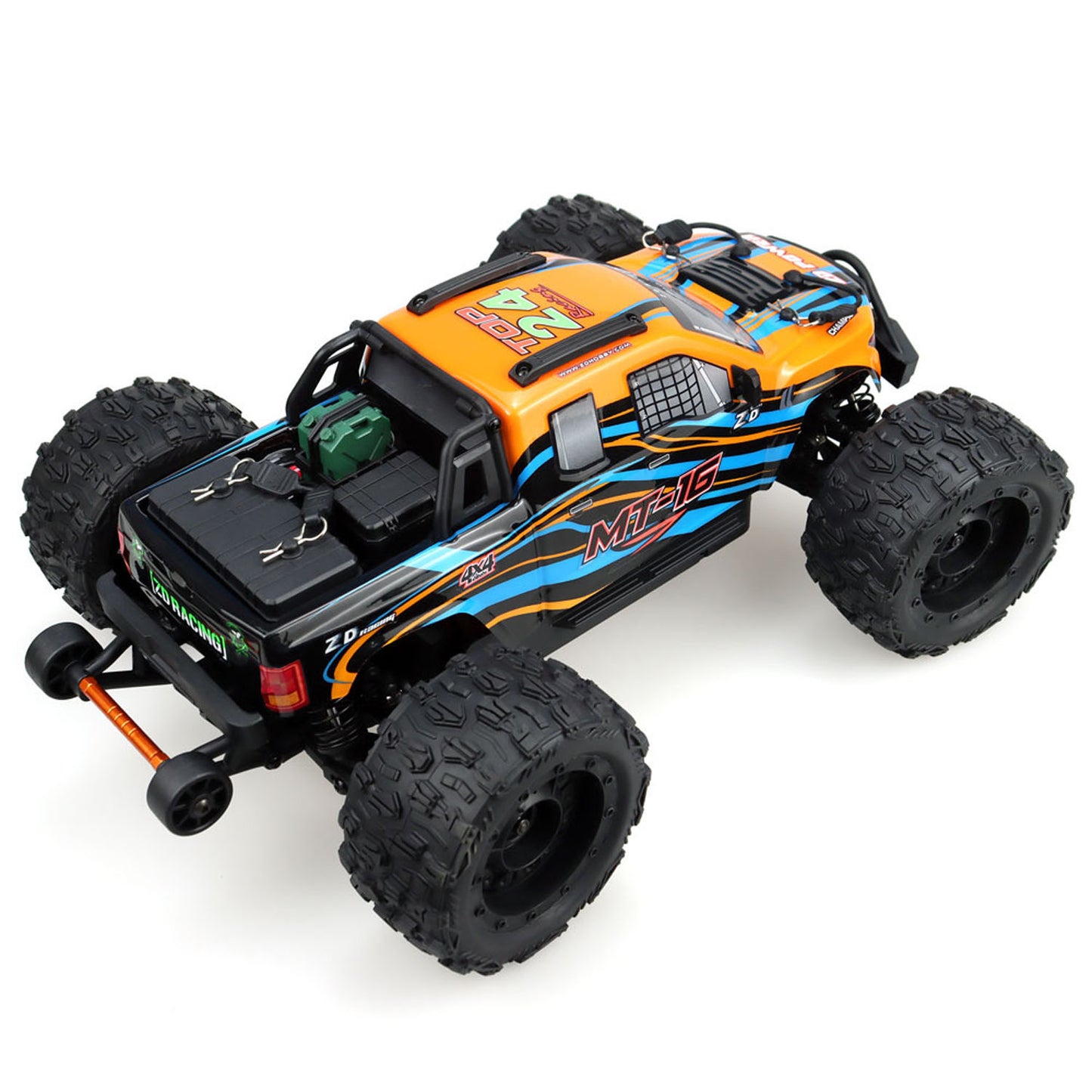1/16 ZD Racing MT16 RC Monster Truck 4x4 Remote Control Off Road Vehicle 2845 Brushless Motor 35A ESC Battery RTR Model Car