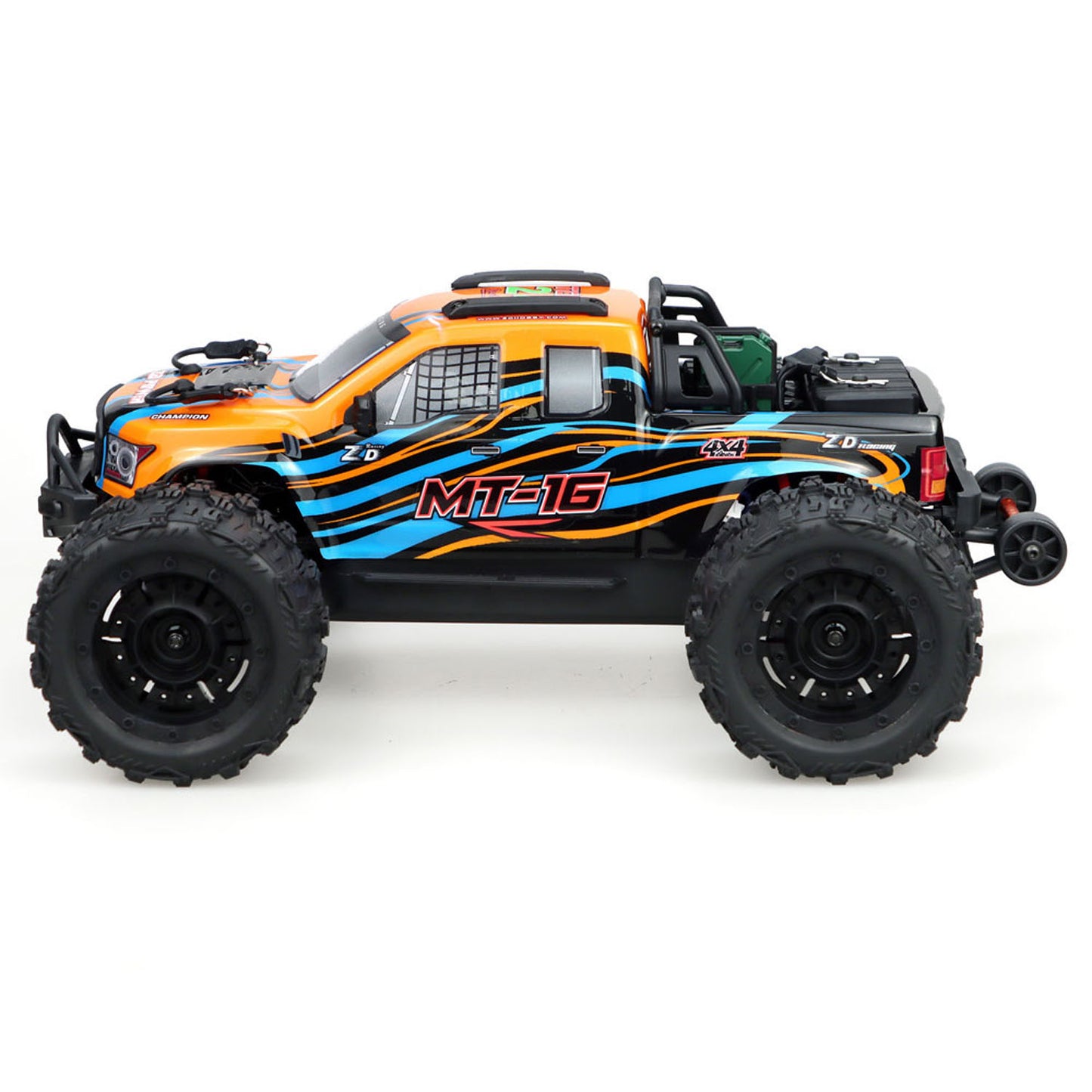 1/16 ZD Racing MT16 RC Monster Truck 4x4 Remote Control Off Road Vehicle 2845 Brushless Motor 35A ESC Battery RTR Model Car