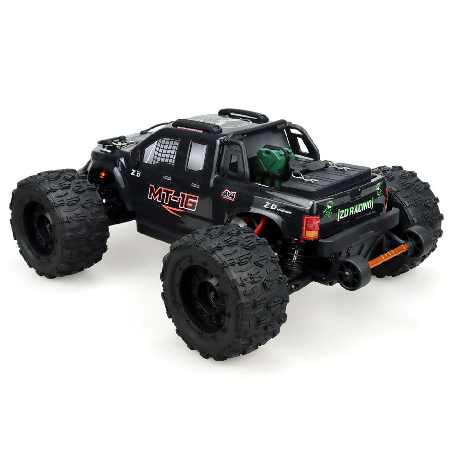 1/16 ZD Racing MT16 RC Monster Truck 4x4 Remote Control Off Road Vehicle 2845 Brushless Motor 35A ESC Battery RTR Model Car