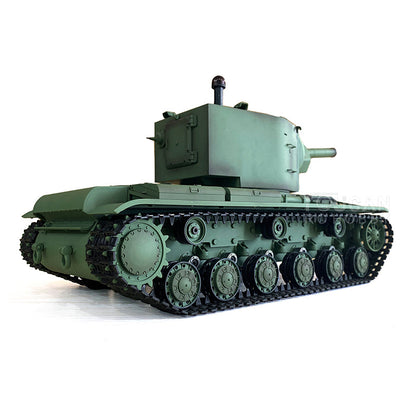 TOUCAN RC HOBBY Henglong 1/16 Plastic TK7.0 Soviet KV-2 RTR RC Tank 3949 with FPV 360 Degrees Turret Barrel Recoil BB IR Smoke Steel Gearbox
