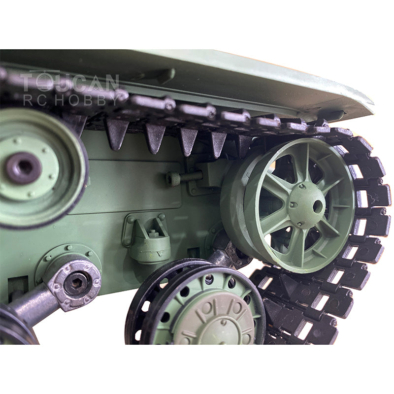 TOUCAN RC HOBBY Henglong 1/16 Plastic TK7.0 Soviet KV-2 RTR RC Tank 3949 with FPV 360 Degrees Turret Barrel Recoil BB IR Smoke Steel Gearbox