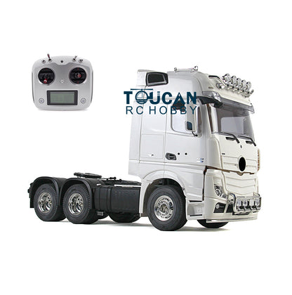 Toucan 1/14 Unpainted 3 Axles Highline RC Tractor Truck Trailer Radio Controlled Car Hobby Models KIT 35T Motor