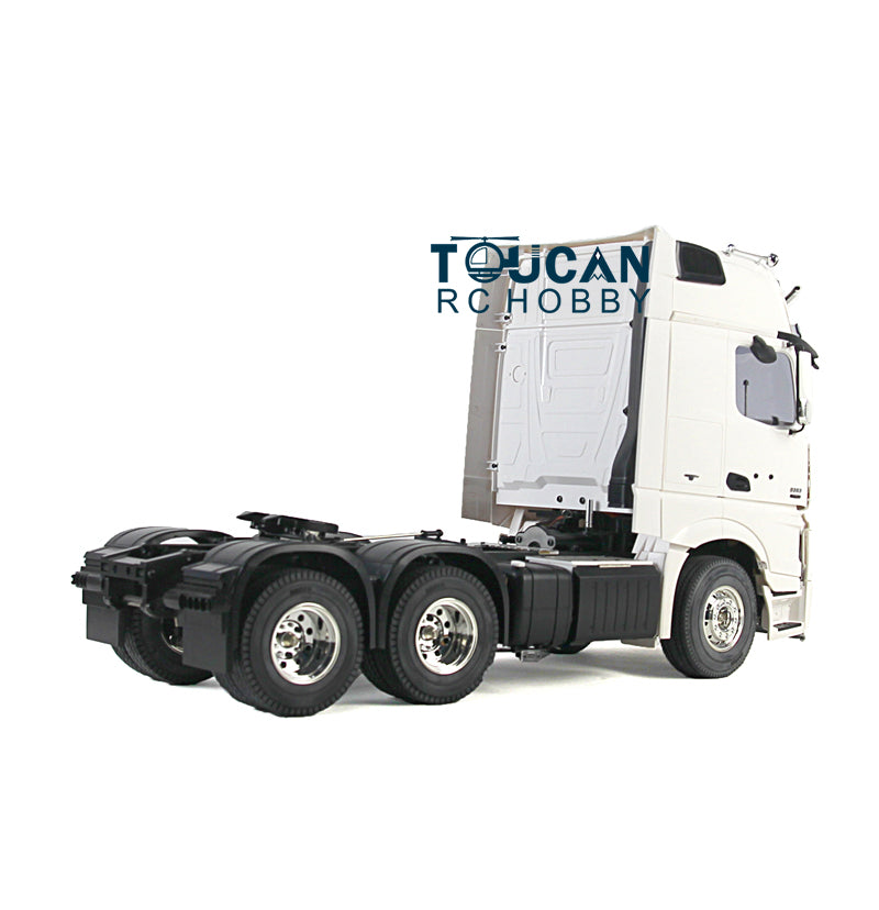 Toucan 1/14 Unpainted 3 Axles Highline RC Tractor Truck Trailer Radio Controlled Car Hobby Models KIT 35T Motor