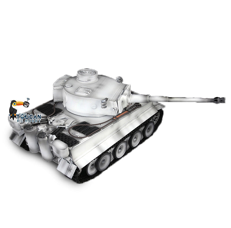 TOUCAN RC HOBBY Henglong 1/16 TK7.0 Promotion 3818 Tiger I RTR RC Tank FPV 360 Degrees Turret Barrel Recoil Smoke BB IR Metal Tracks Sprockets Idlers Wheels