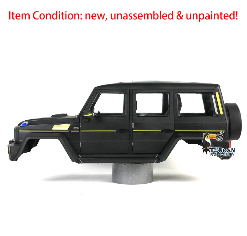 TOUCAN 313MM Wheelbase Plastic Car Shell G55 1/10 SCX10 RC Crawler Model