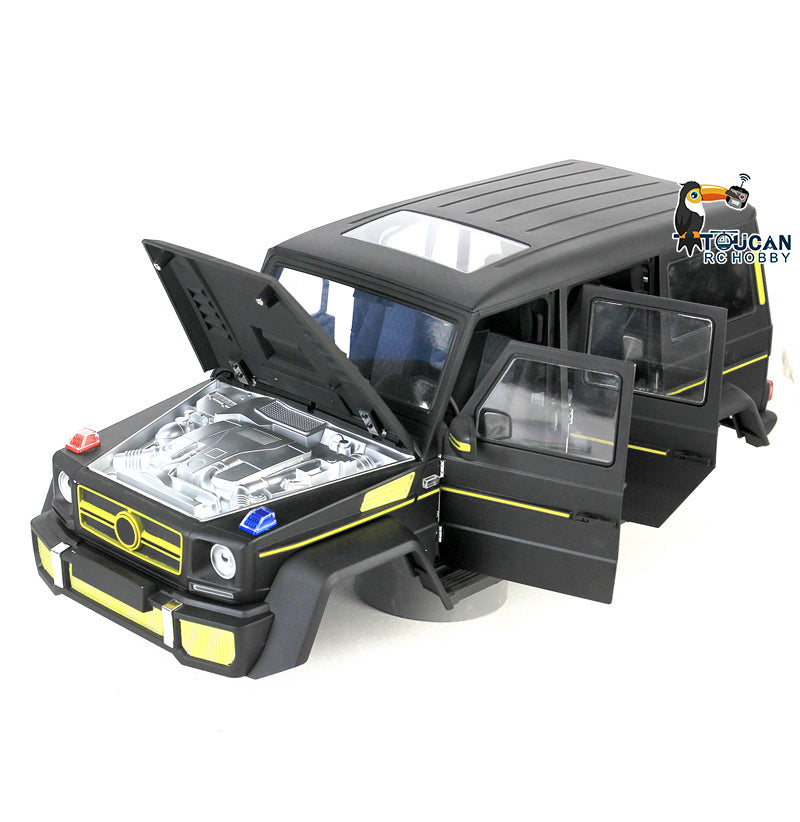 313MM Wheelbase Plastic Car Shell G55 Assembled for 1/10 SCX10 Radio Controlled Crawler RC Cars Model