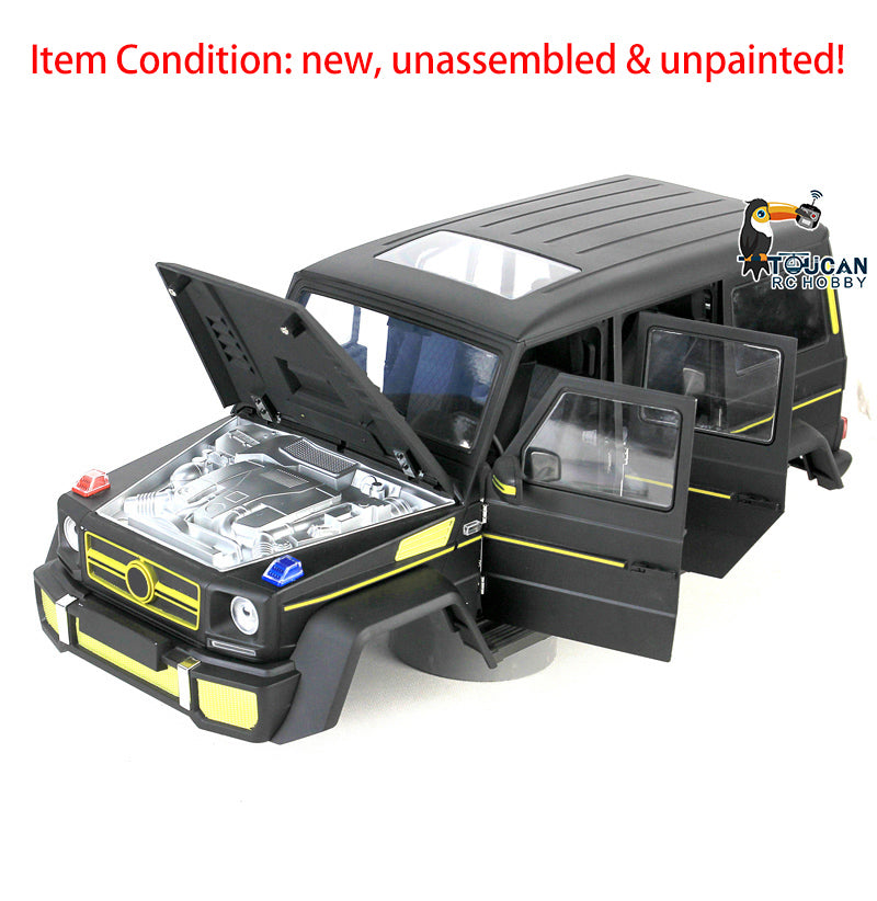 TOUCAN 313MM Wheelbase Plastic Car Shell G55 1/10 SCX10 RC Crawler Model