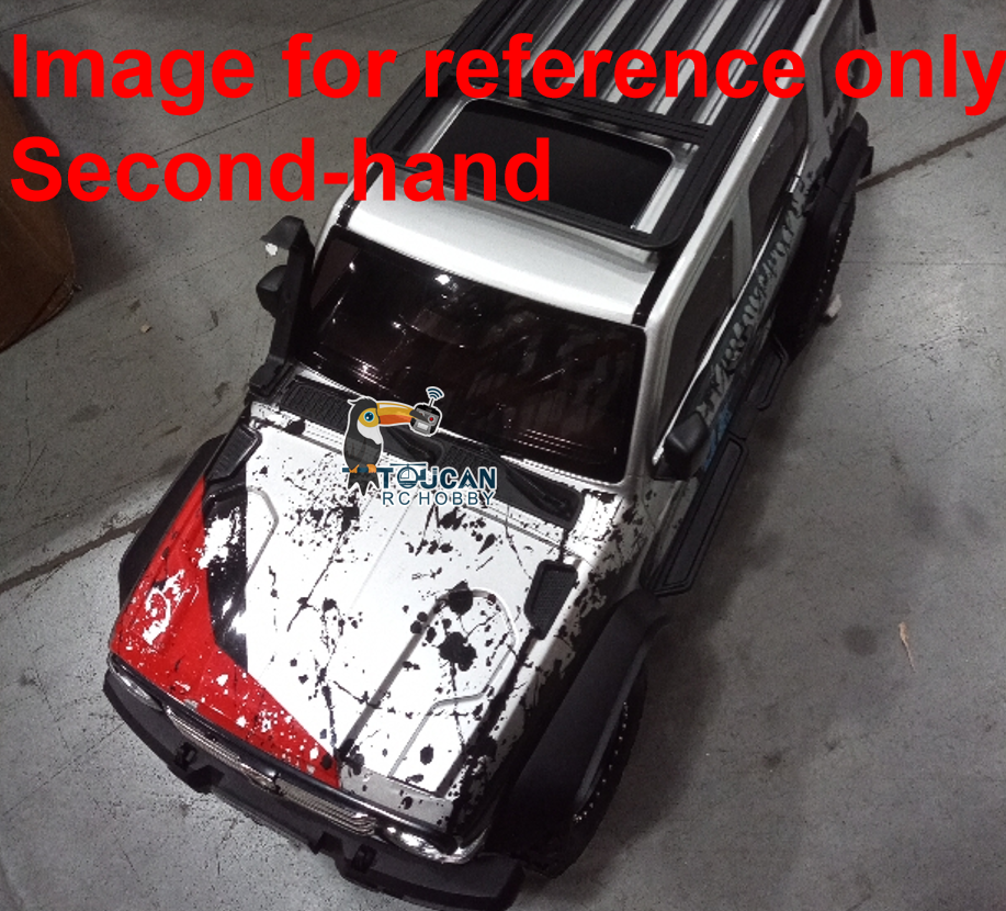 Fast Free Shipping Second Hand US Stock TRACTION HOBBY 1/8 RC Climbing Car Tank 300 Special Edition 4WD Crawler Off Road Vehicle Axle Lock Brushed Motor DDF 350 Radio