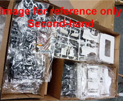 Fast Free Shipping Second Hand US Stock TOUCAN 1/14 RC 3Axles Low Top Tractor Truck Trailer KIT DIY Model Motor