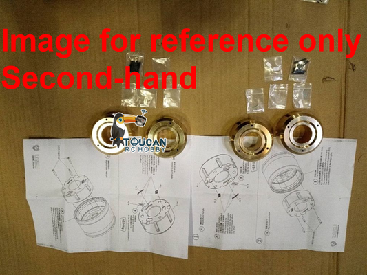 Second Hand Fast Free Shipping Brass Rear Wheel Weight Increasing Module for LESU AOUE 1050 1/14 Hydraulic RC Tractor Farm Truck DIY Agricultural Car Model