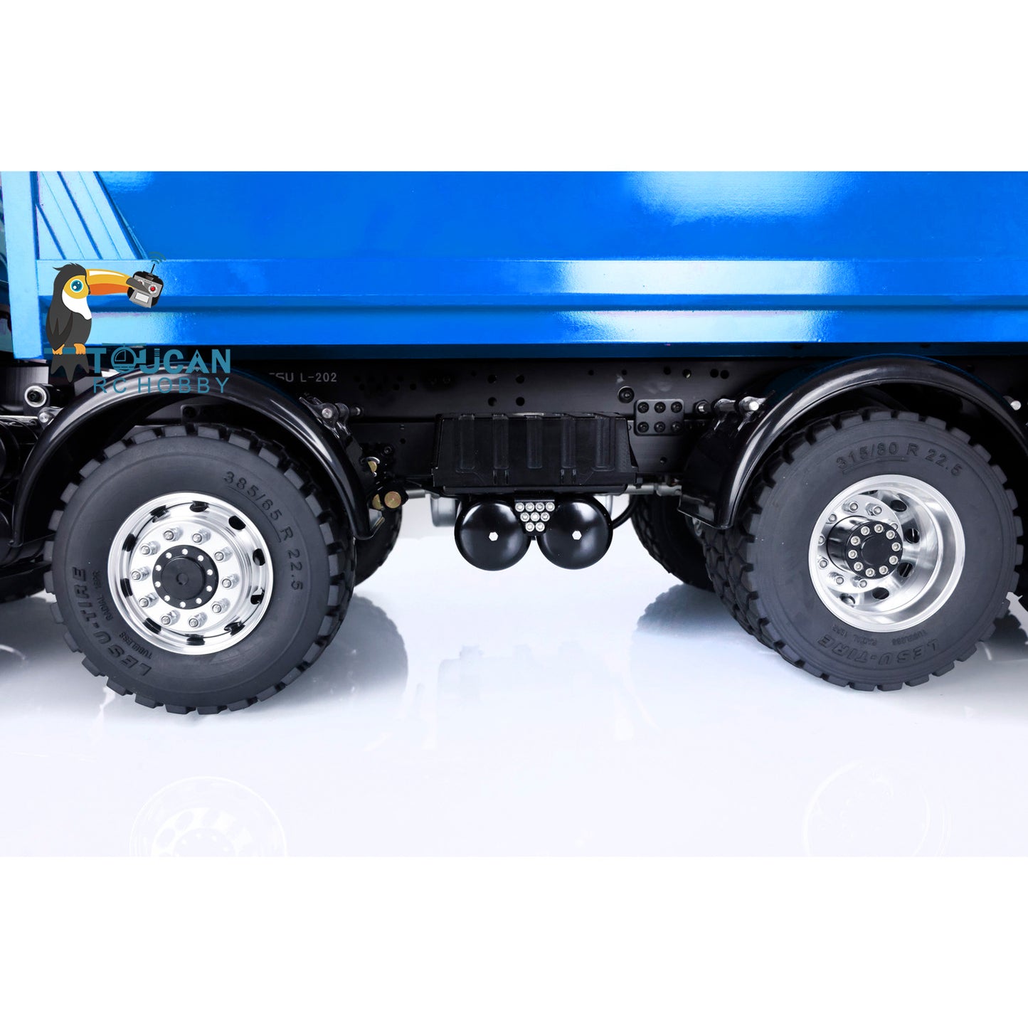 LESU 1/14 8x8 Metal Hydraulic RC Dump Truck 20130011 RTR Tipper Model FlySky I6S Radio Controller 2 Speed Transmission Brushless Motor Sound System