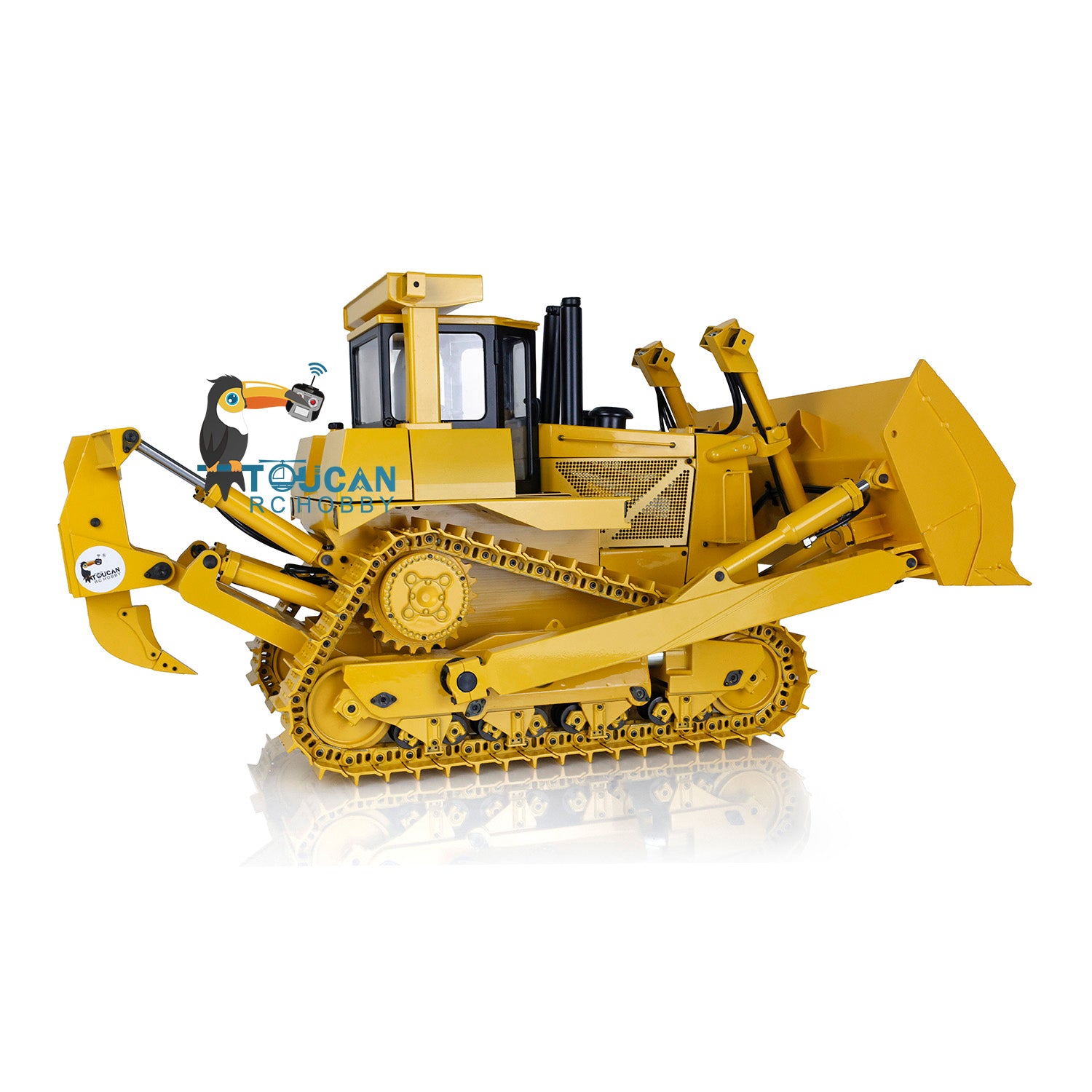 JDModel 1/14 Metal RC Hydraulic Bulldozer DXR2 Remote Controlled