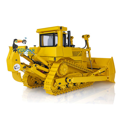 Fast Free Shipping JDModel DXR2 Metal 1/14 RC Hydraulic Bulldozer Remote Controlled Heavy-duty Dozer W/ 201 Sound System