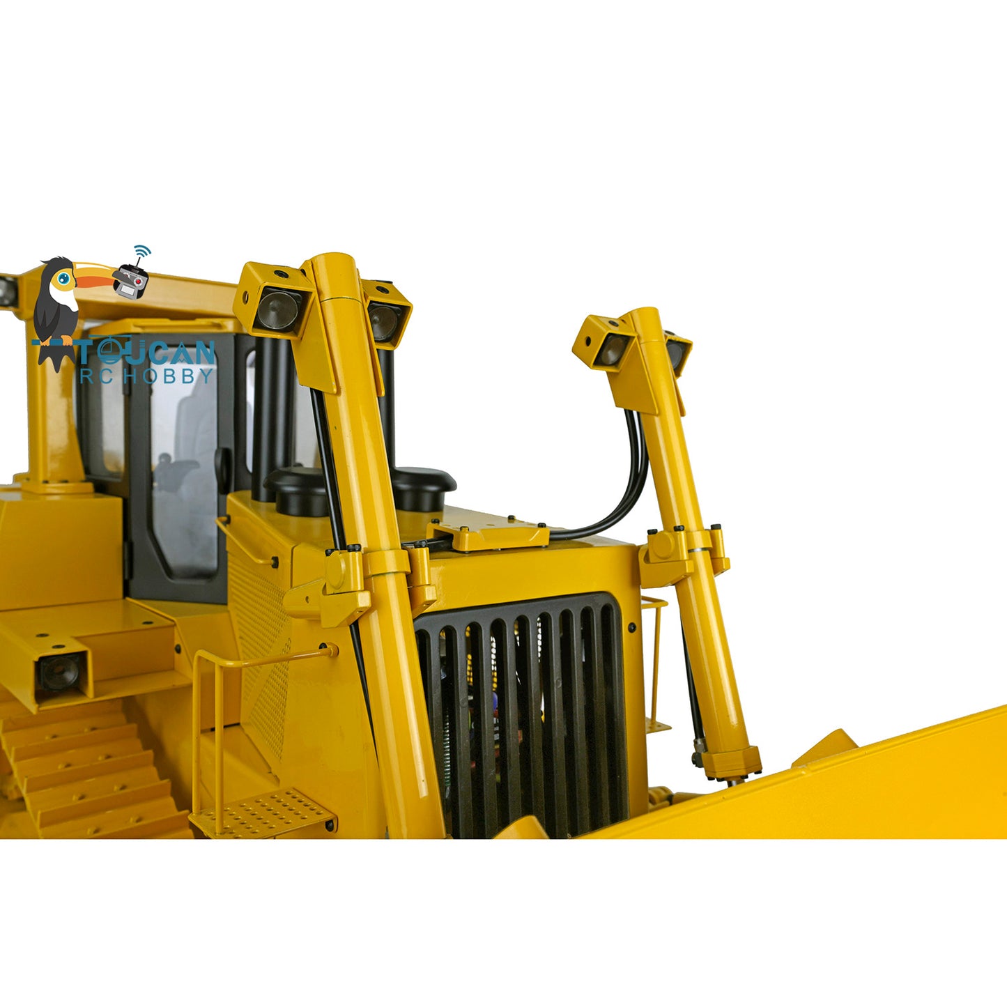 Fast Free Shipping JDModel DXR2 Metal 1/14 RC Hydraulic Bulldozer Remote Controlled Heavy-duty Dozer W/ 201 Sound System