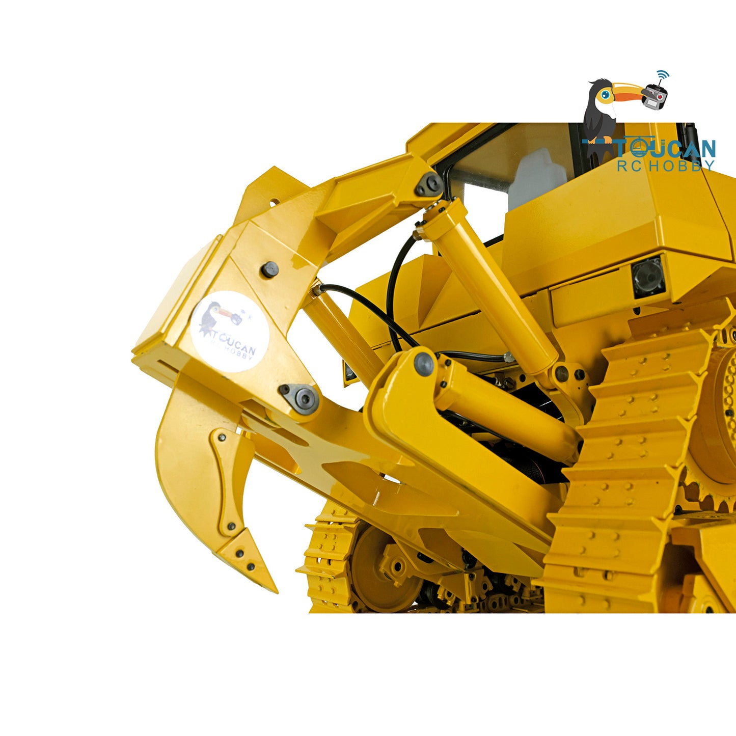 Fast Free Shipping JDModel DXR2 Metal 1/14 RC Hydraulic Bulldozer Remote Controlled Heavy-duty Dozer W/ 201 Sound System