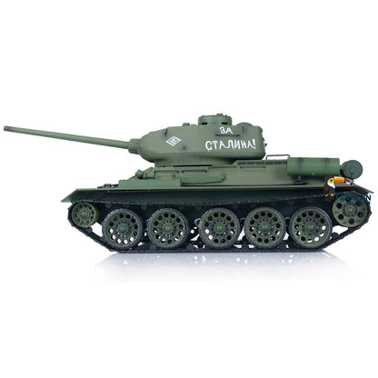 TOUCAN RC HOBBY Henglong 1/16 2.4G TK7.0 Plastic 3909 Soviet Union T34/85 RTR RC Tank BB Infrared Combat 360 Degrees Turret Smoke Metal Barrel