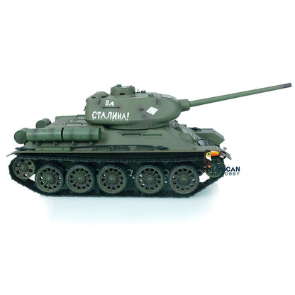 TOUCAN RC HOBBY Henglong 1/16 2.4G TK7.0 Plastic 3909 Soviet Union T34/85 RTR RC Tank BB Infrared Combat 360 Degrees Turret Smoke Metal Barrel