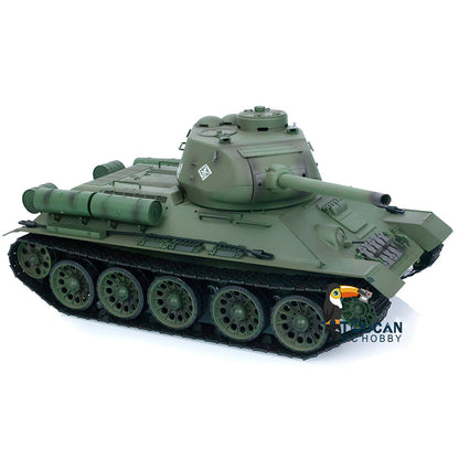 TOUCAN RC HOBBY Henglong 1/16 2.4G TK7.0 Plastic 3909 Soviet Union T34/85 RTR RC Tank BB Infrared Combat 360 Degrees Turret Smoke Metal Barrel