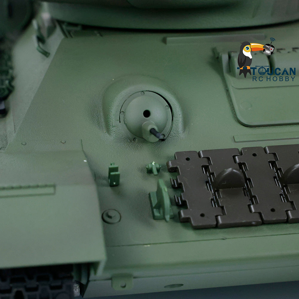 TOUCAN RC HOBBY Henglong 1/16 2.4G TK7.0 Plastic 3909 Soviet Union T34/85 RTR RC Tank BB Infrared Combat 360 Degrees Turret Smoke Metal Barrel