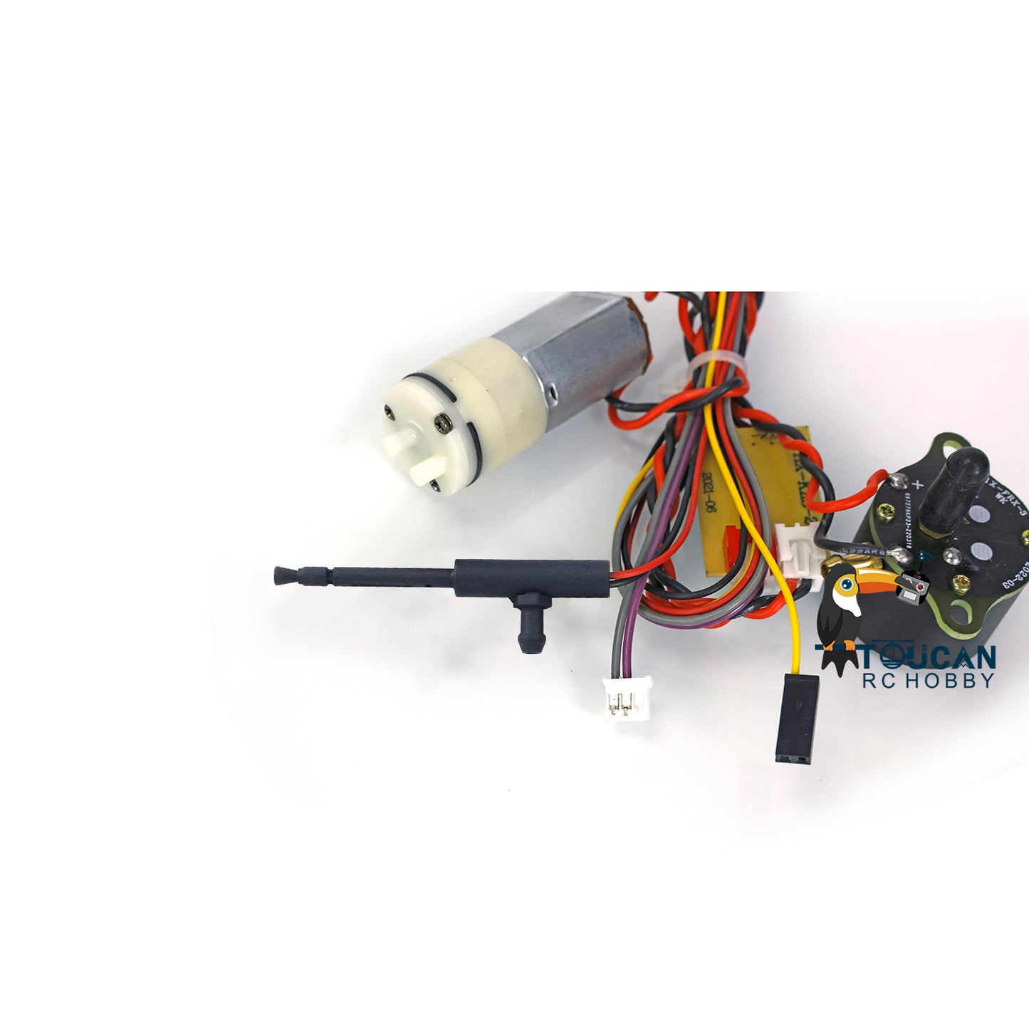US Stock Metal Machine Gun Smoke Gearbox Unit Spare Parts Replacements for Henglong 1/16 Scale 7.0 Mainboard RC Battle Tank Model