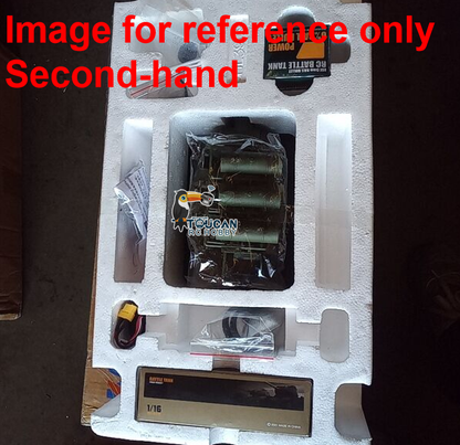 Fast Free Shipping Second Hand US Stock Henglong 1/16 7.0 Soviet T34-85 RC Tank 3909 360¡ã Metal Wheels Barrel Recoil