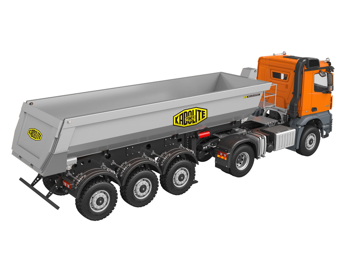 Janpe Pre-order Kabolite 1/14 4X4 RC Tractor Truck 3Axles Electric Lifting D ...