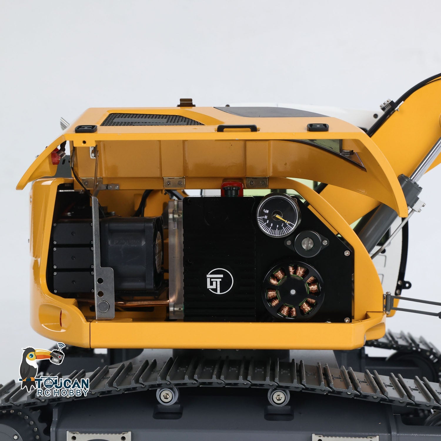 JDM-208 R920 1/14 Metal Remote Control Hydraulic Excavator RTR