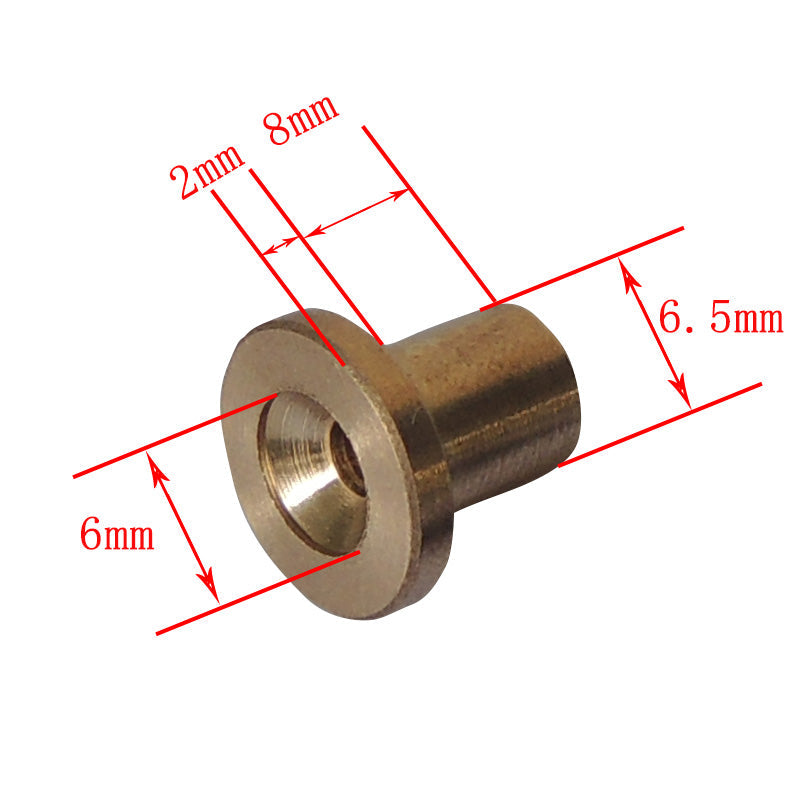 RC Tractor Truck King Pin Metal for 1:14 Scale Remote Control Car Trailers Model Spare Part Accessory Golden Color