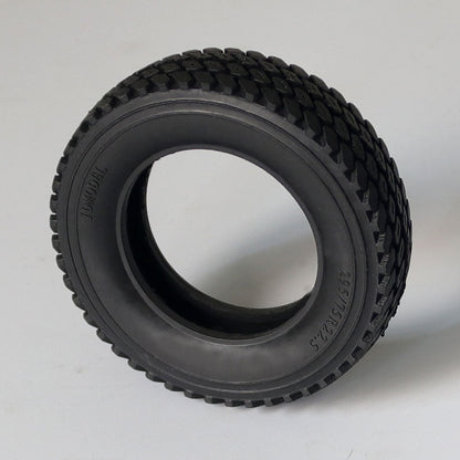 JDModel 1/14 Scale Rubber Narrow/Wide Tyre for RC Tractor Truck Radio Control Construction Vehicles Dumper DIY Models for Adults