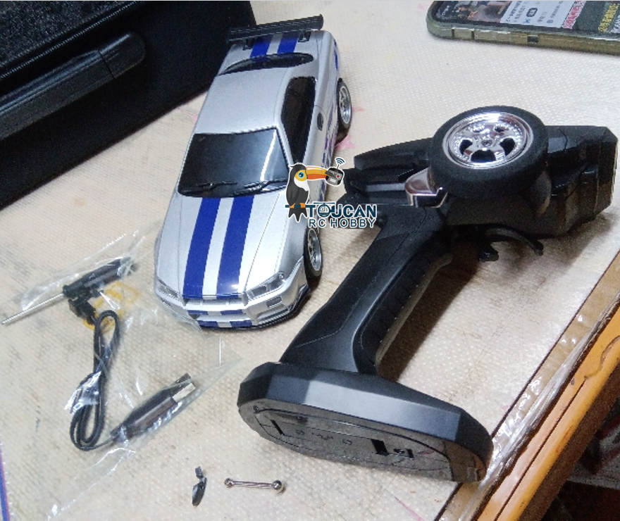 Free Shipping Second Hand US Stock LDRC 1/18 4x2 RC Racing Car RWD Remote Control Drift Vehicles Gyroscope LD1899