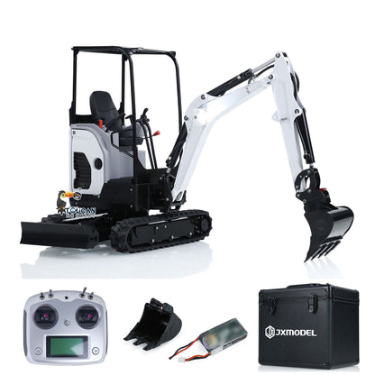 JXModel E20 1/14 Metal RC Hydraulic Excavator RTR Mini Digger Model 4CH Reversing Valve
