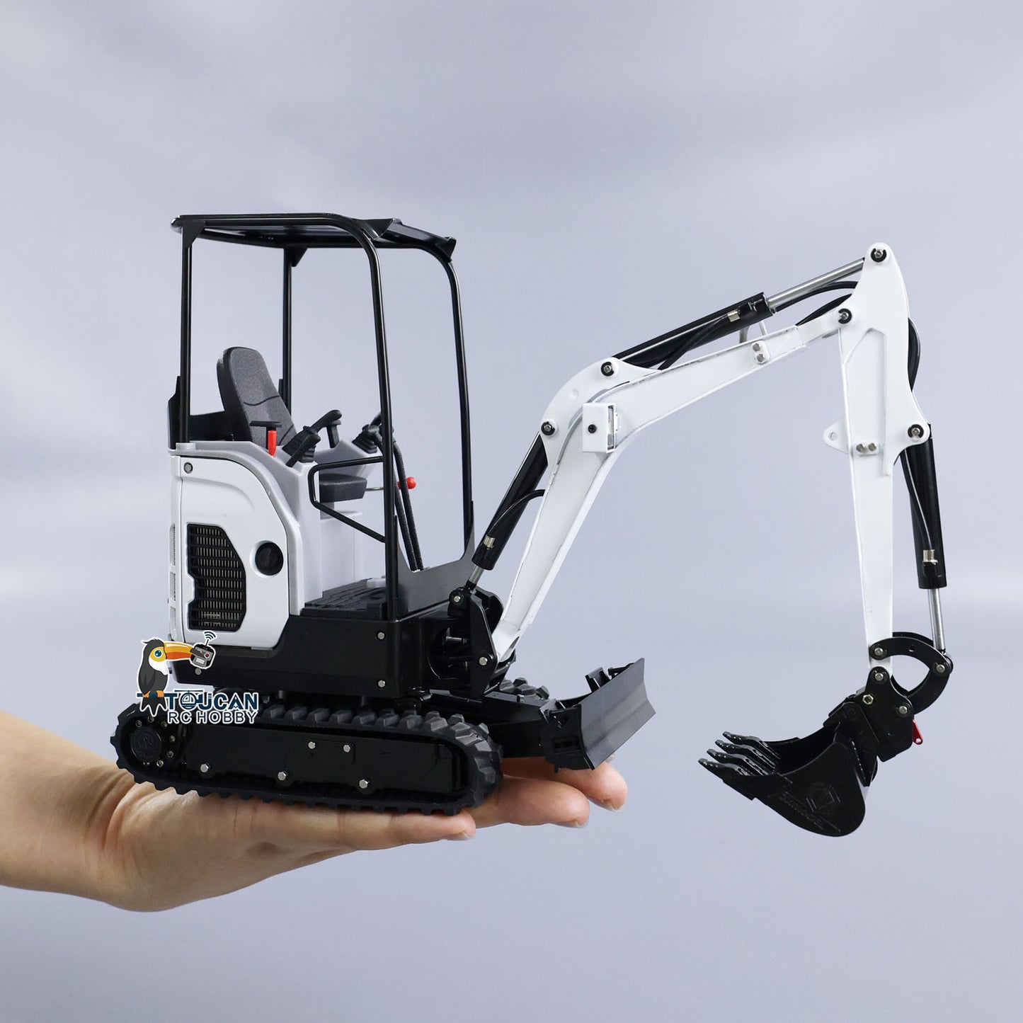 JXModel E20 1/14 Metal RC Hydraulic Excavator RTR